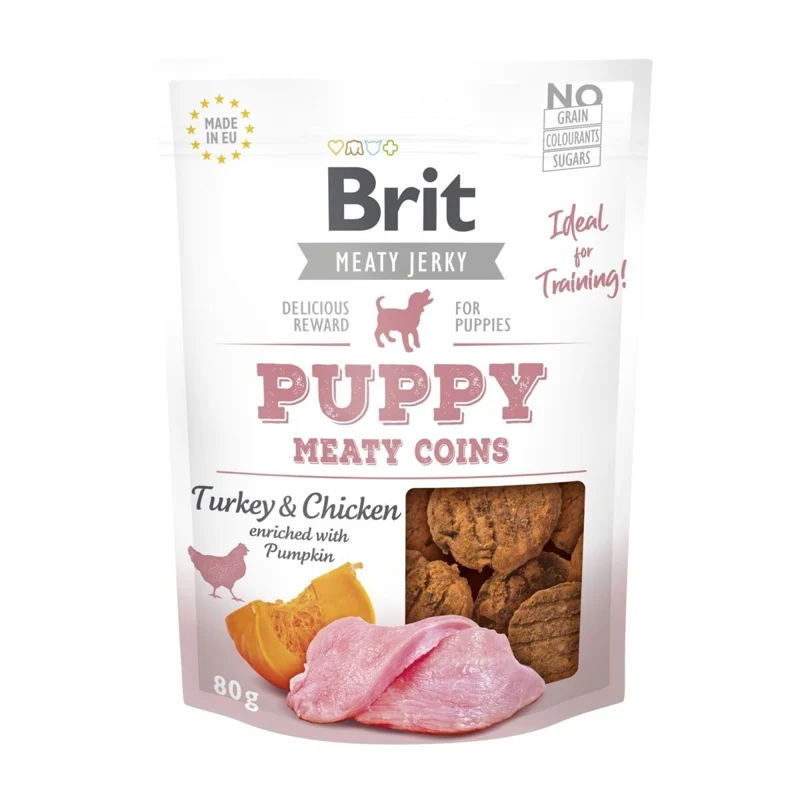 Brit Care Jerky Meaty Coins, 80 g