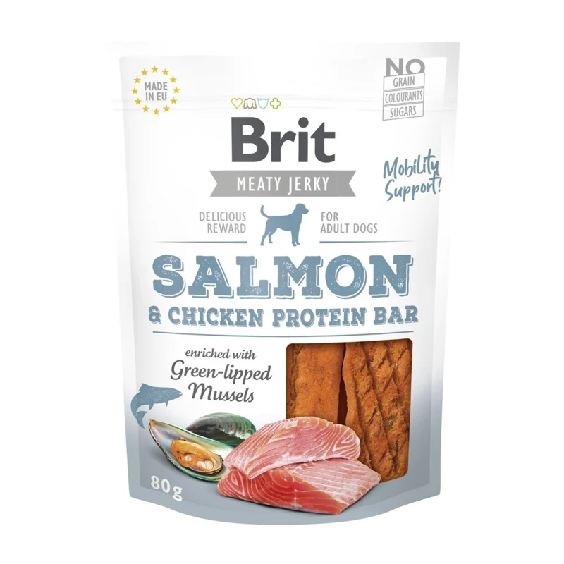 Brit Care Jerky Protein Bar lohi, 80 g