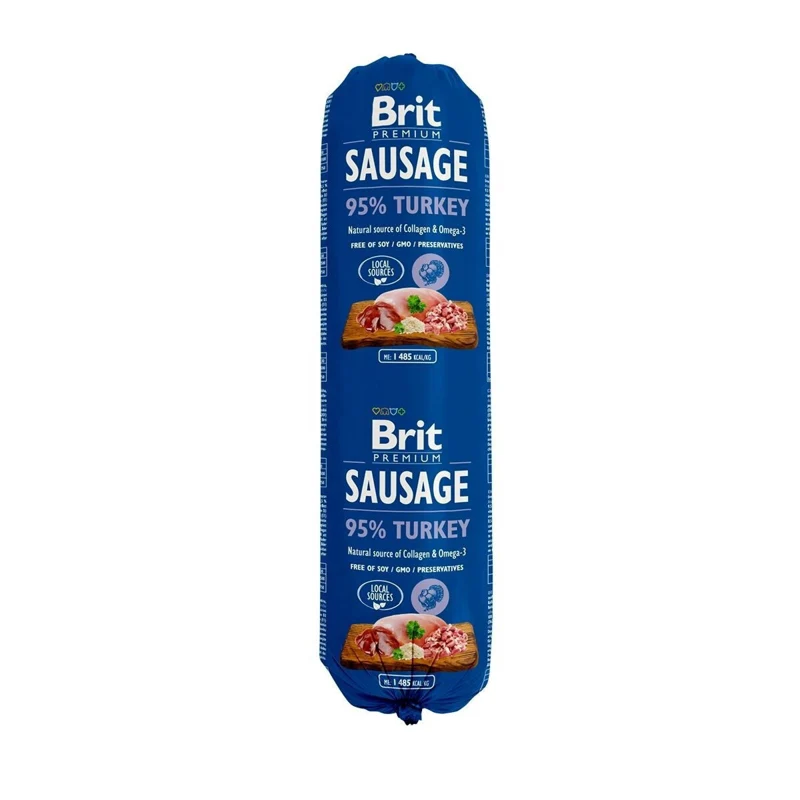 Brit Premium kalkkunamakkara, 12 × 800 g