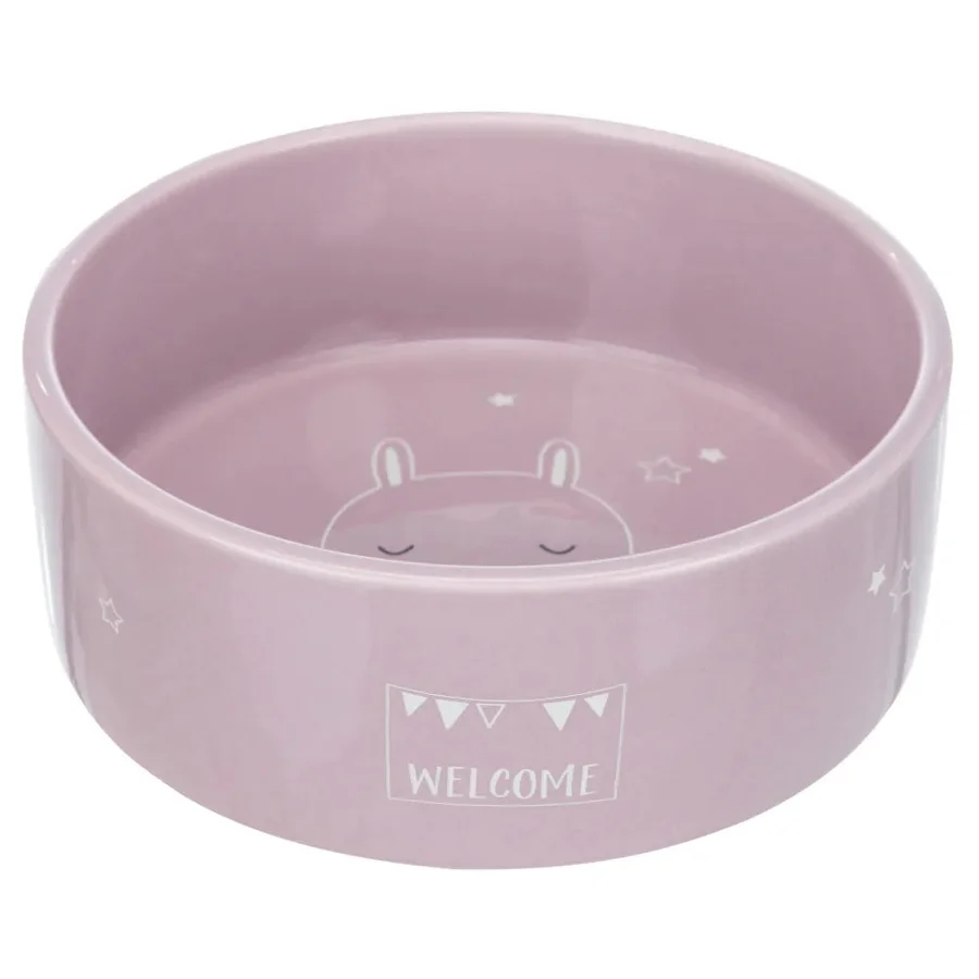 Trixie Junior -keraaminen kuppi, pinkki, 0,3 l