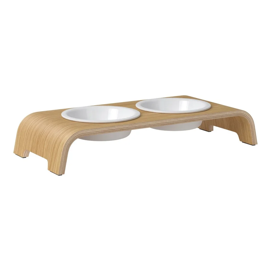 dogBar Classic -kuppiteline, vaalea tammi, S