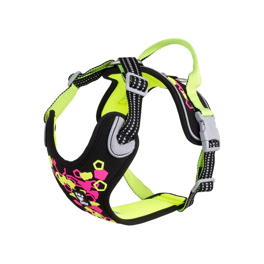 Hurtta Weekend Warrior Neon II -valjaat, neonmusta