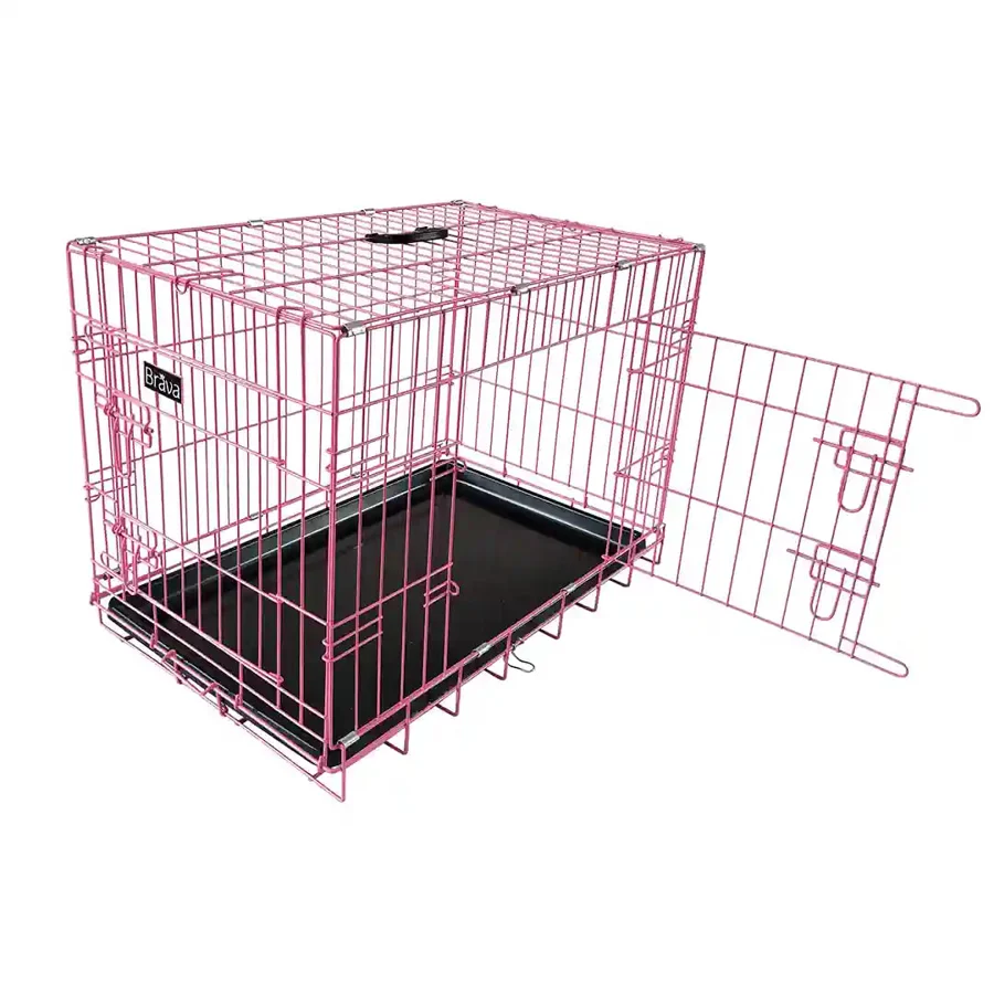 Brava-kevytmetallihäkki, pinkki, S