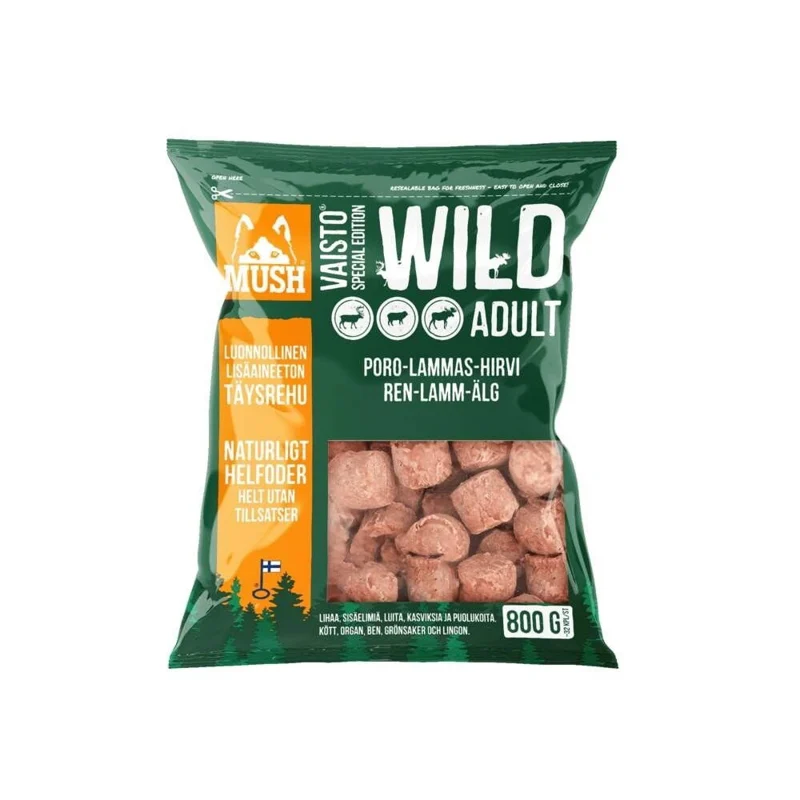 MUSH Vaisto Wild, 800 g
