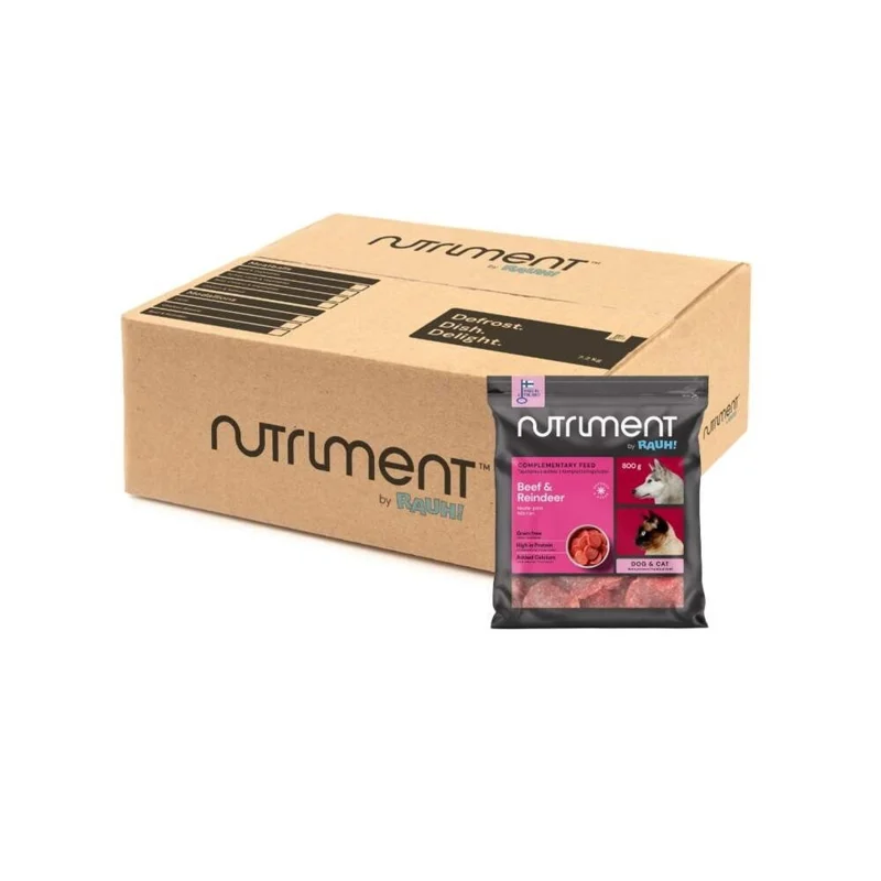 Nutriment by Rauh! Beef & Reindeer, 7,2 kg