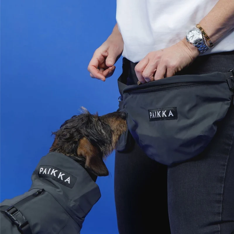 PAIKKA Visibility Treat Bag -vyölaukku, dark