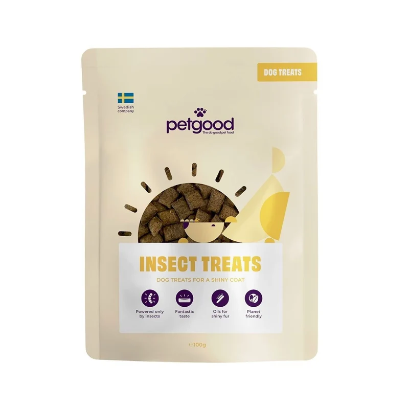 Petgood Skin & Coat -hyönteisherkku, 100 g