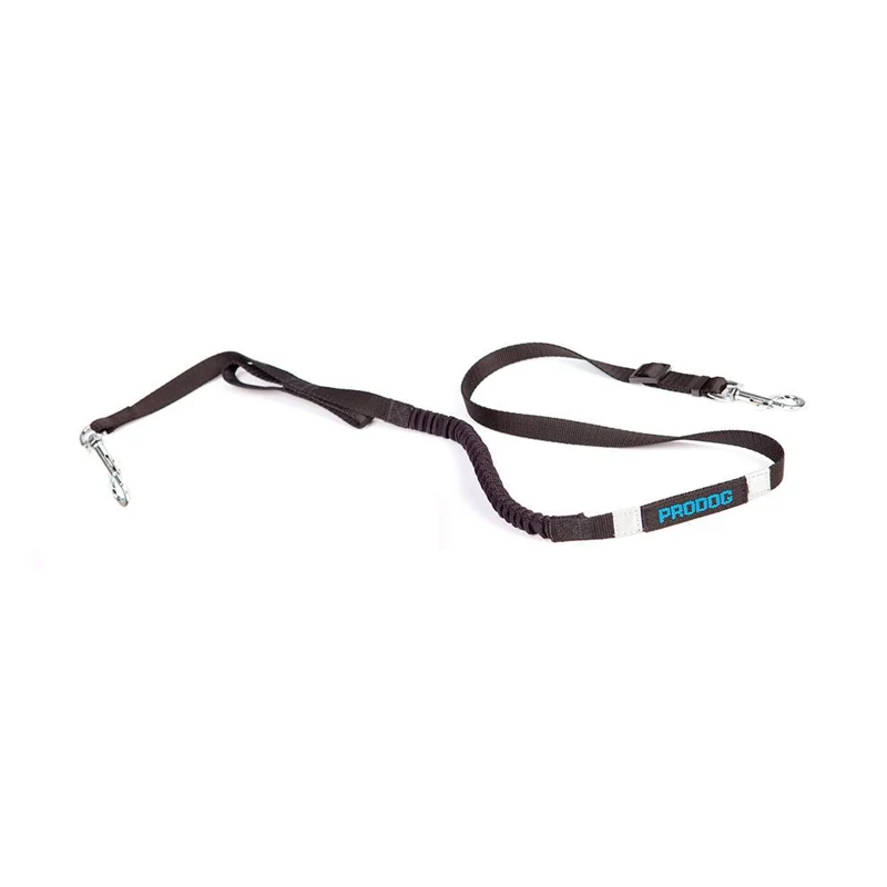 Pro Dog Handsfree -joustotalutin, musta
