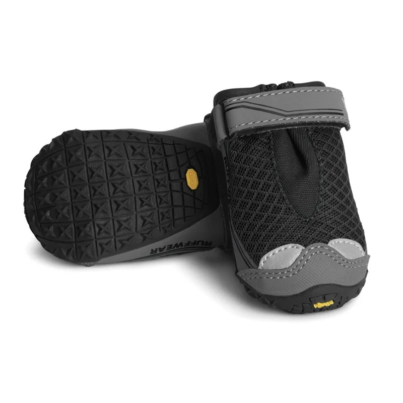 Ruffwear Grip Trex -tossut, musta, 2 kpl