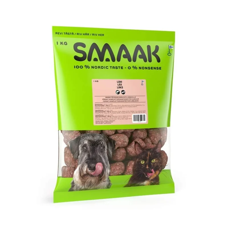 SMAAK Raaka Lohipulla, 1 kg