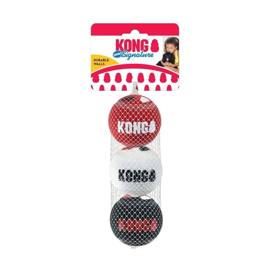 KONG Signature Sport -pallot, M, 3 kpl