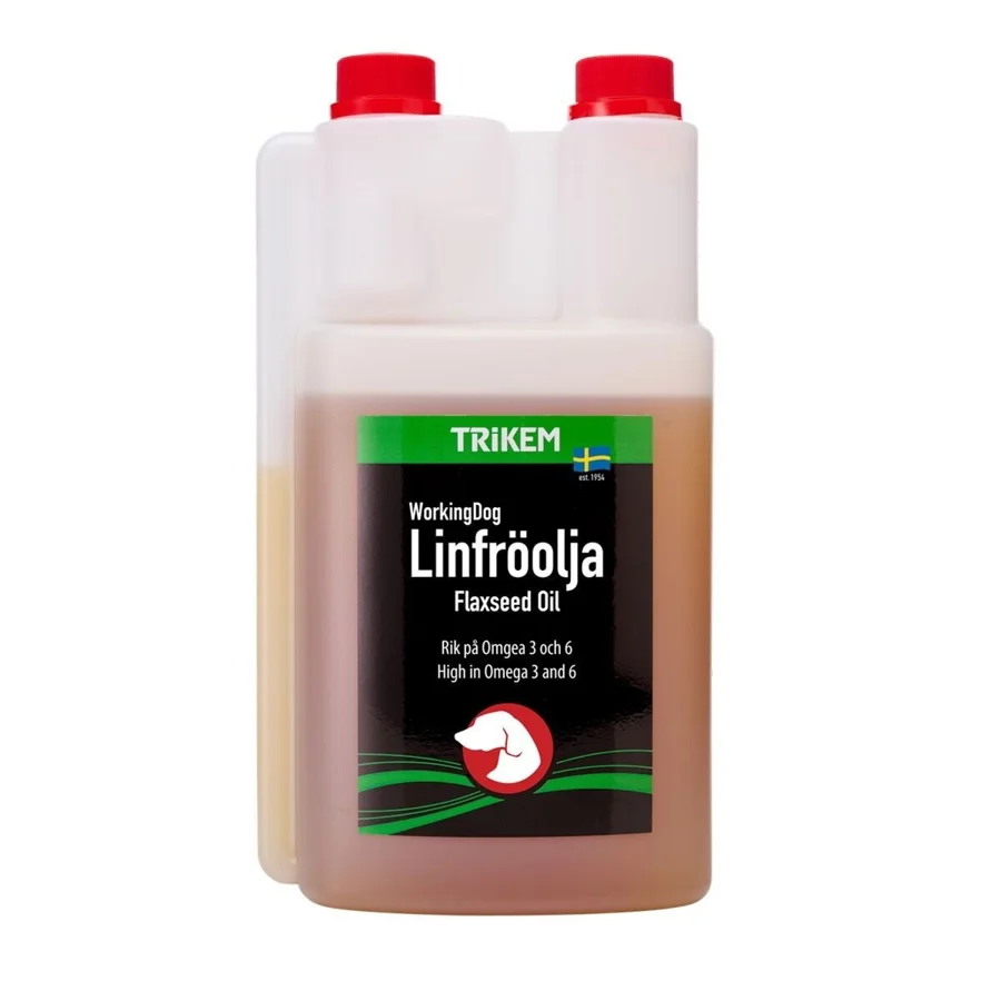 Trikem WorkingDog -pellavansiemenöljy, 1 l
