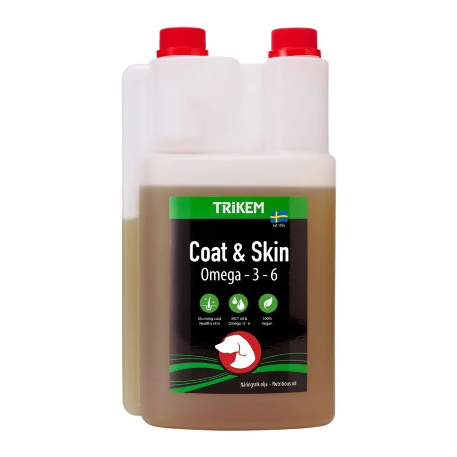 Trikem Coat & Skin -ravintoöljy, 500 ml