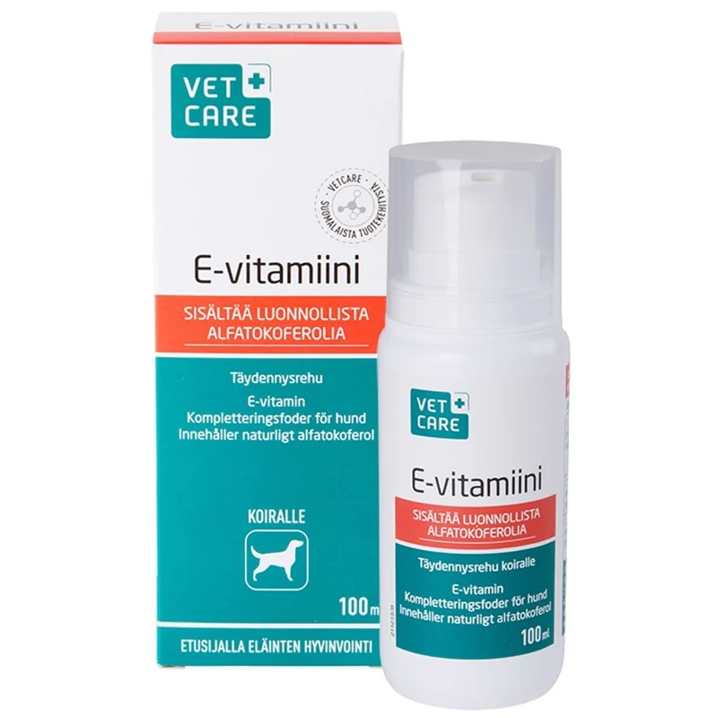 Vetcare E-vitamiini koiralle, 100 ml