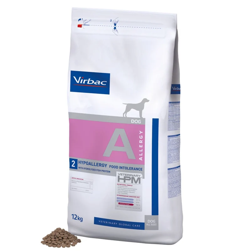 Virbac HPM Dog A2 Allergy Hypoallergy Salmon